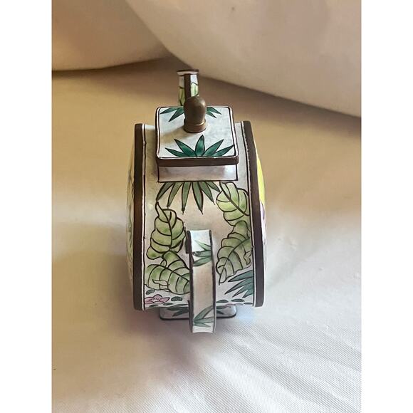 Vintage 1999 Kelvin Chen Copper Miniature Cat Teapot No. 55 - Collectible - Picture 6 of 16